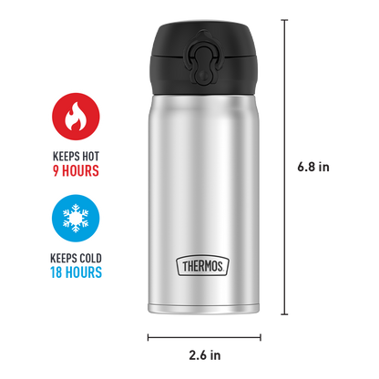 12oz Stainless Steel Direct Drink Bottle