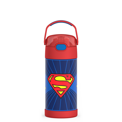 12oz FUNTAINER® WATER BOTTLE SUPERMAN