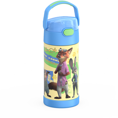 12oz FUNTAINER® WATER BOTTLE DISNEY ZOOTOPIA 2