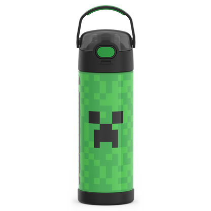 16oz FUNTAINER® WATER BOTTLE MINECRAFT
