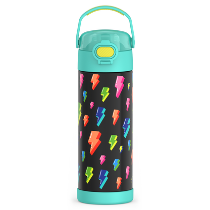 16oz FUNTAINER® WATER BOTTLE WITH LOCKING LID