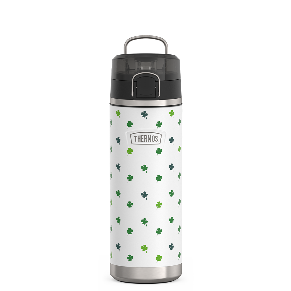 24oz ICON™ WATER BOTTLE WITH SPOUT - SHAMROCKS