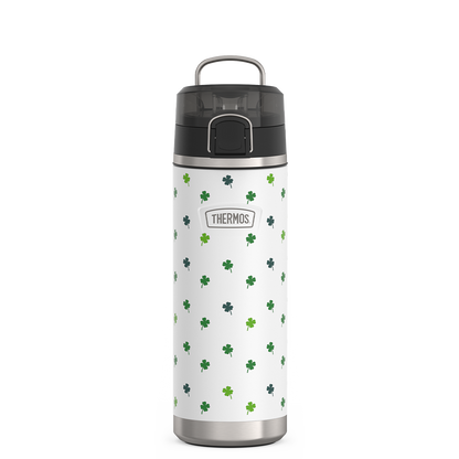 24oz ICON™ WATER BOTTLE WITH SPOUT - SHAMROCKS