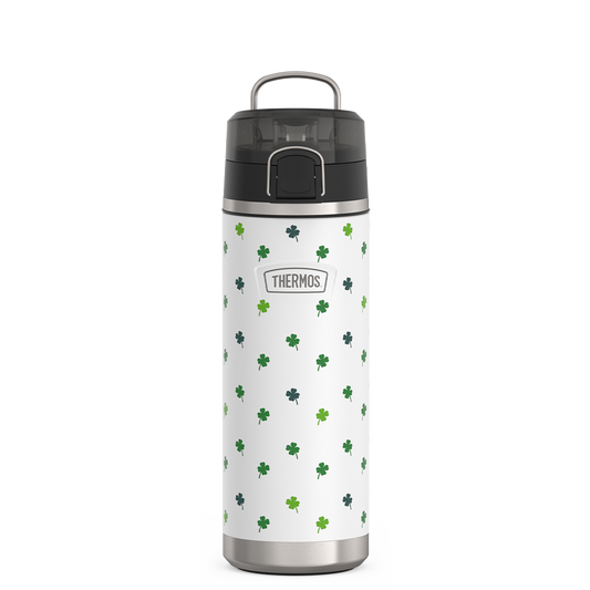 24oz ICON™ WATER BOTTLE WITH SPOUT - SHAMROCKS