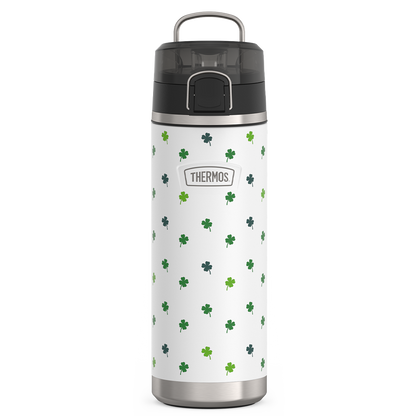 24oz ICON™ WATER BOTTLE WITH SPOUT - SHAMROCKS