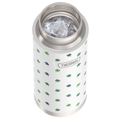 24oz ICON™ WATER BOTTLE WITH SPOUT - SHAMROCKS