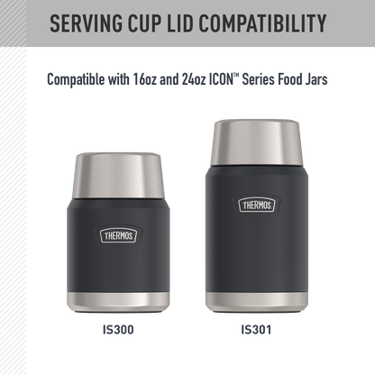 16oz + 24oz ICON™ FOOD JAR - REPLACEMENT SERVING CUP LID