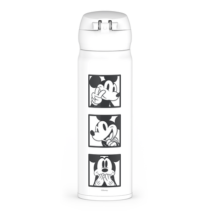 16oz STAINLESS STEEL DIRECT DRINK BOTTLE - DISNEY MICKEY MOUSE SIGNATURE