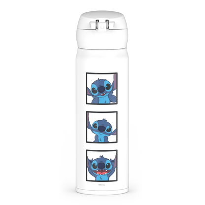 16oz STAINLESS STEEL DIRECT DRINK BOTTLE - DISNEY STITCH SIGNATURE