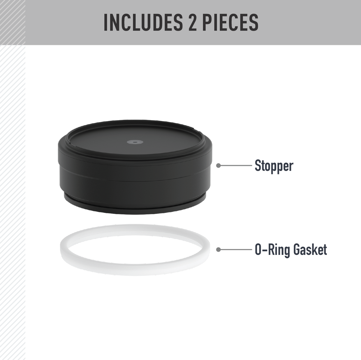 47oz FOOD JAR - REPLACEMENT STOPPER