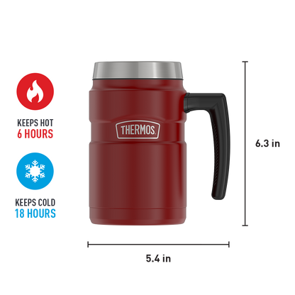 16oz STAINLESS KING™ COFFEE MUG