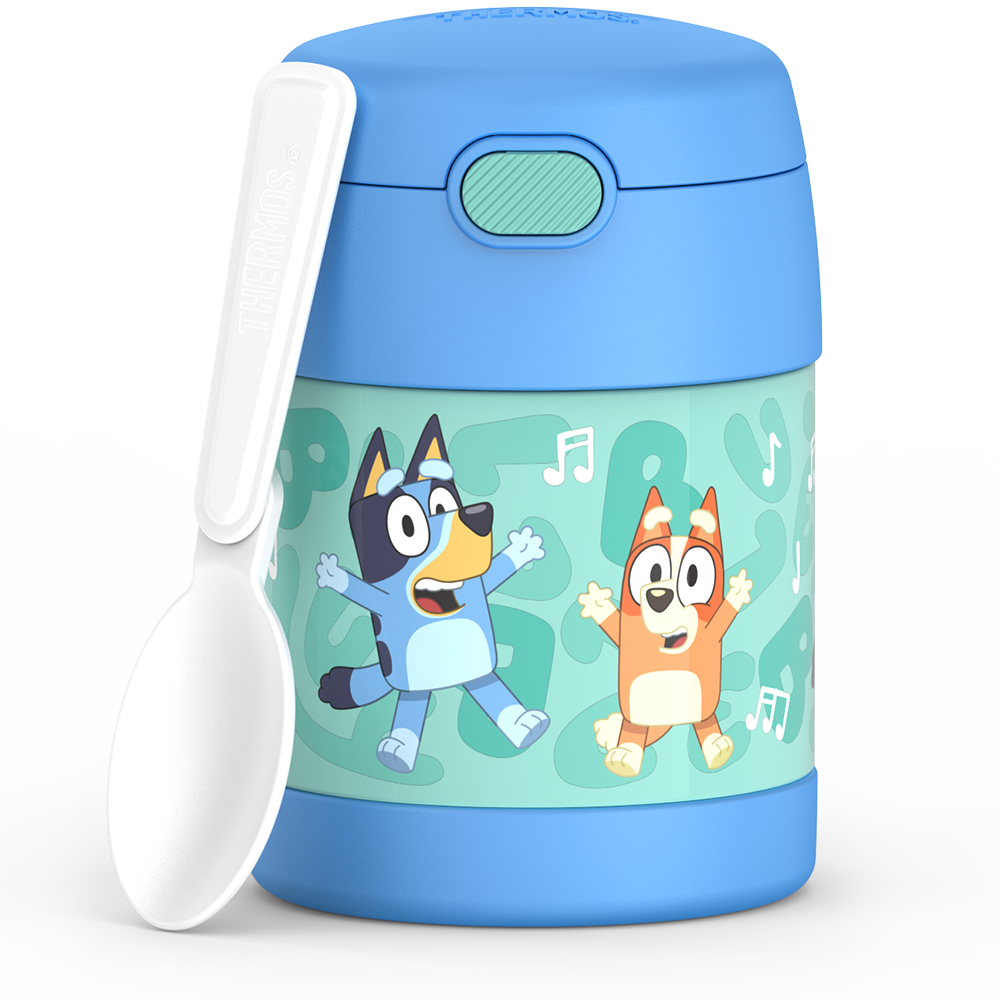 10oz FUNTAINER® FOOD JAR BLUEY