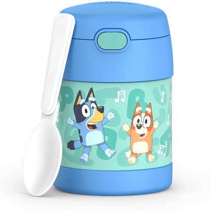 10oz FUNTAINER® FOOD JAR BLUEY