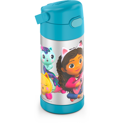 12oz FUNTAINER® WATER BOTTLE GABBYS DOLLHOUSE