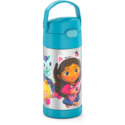 12oz FUNtainer® Water Bottle Gabbys Dollhouse