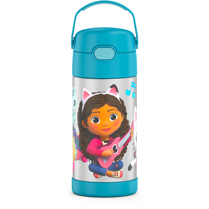 12oz FUNTAINER® WATER BOTTLE GABBYS DOLLHOUSE
