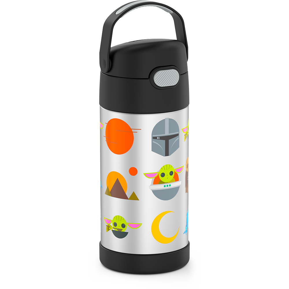 12oz FUNTAINER® WATER BOTTLE THE MANDALORIAN™
