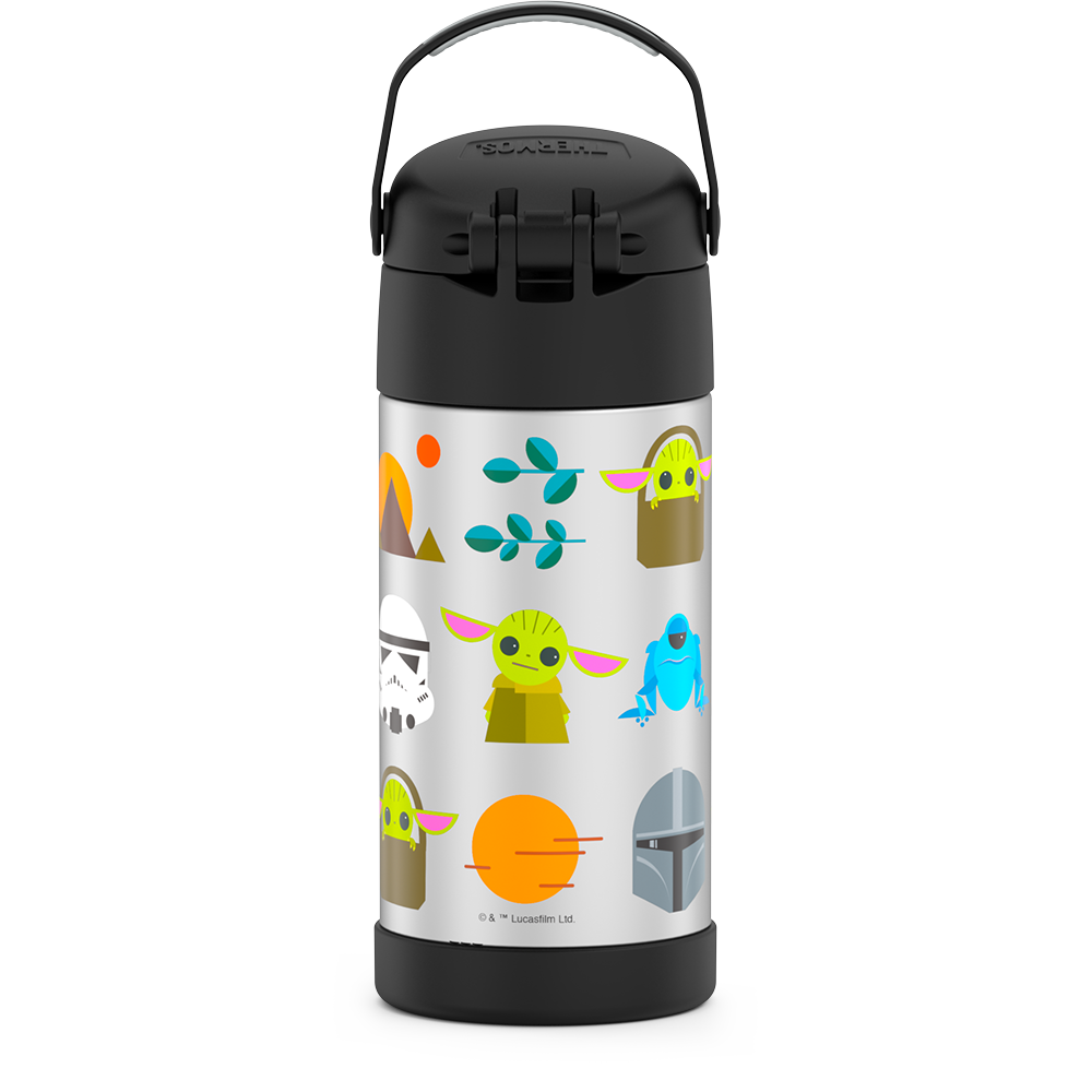 12oz FUNTAINER® WATER BOTTLE THE MANDALORIAN™