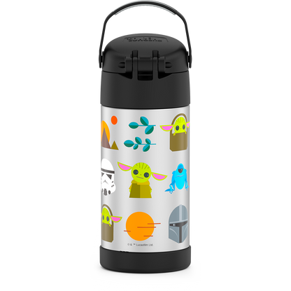 12oz FUNTAINER® WATER BOTTLE THE MANDALORIAN™