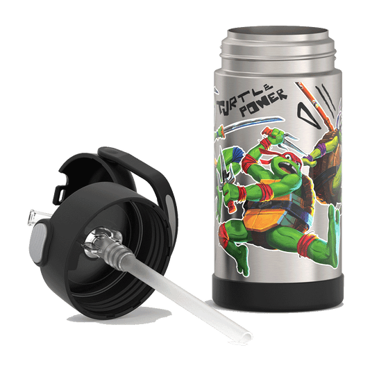 12oz FUNtainer® Water Bottle Teenage Mutant Ninja Turtles