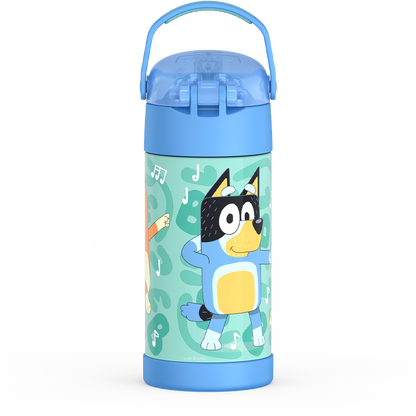 12oz FUNTAINER® WATER BOTTLE BLUEY
