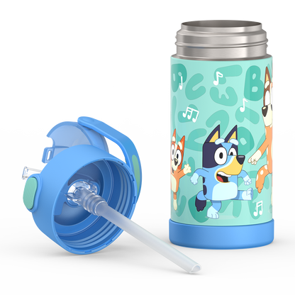 12oz FUNTAINER® WATER BOTTLE BLUEY