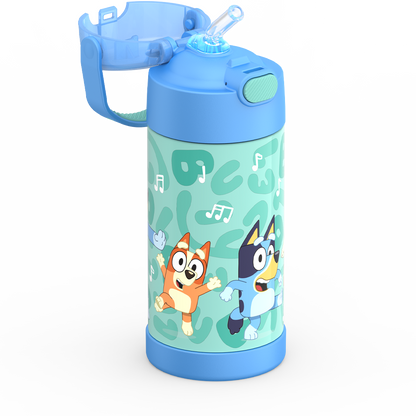 12oz FUNTAINER® WATER BOTTLE BLUEY