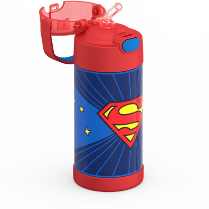 12oz FUNTAINER® WATER BOTTLE SUPERMAN
