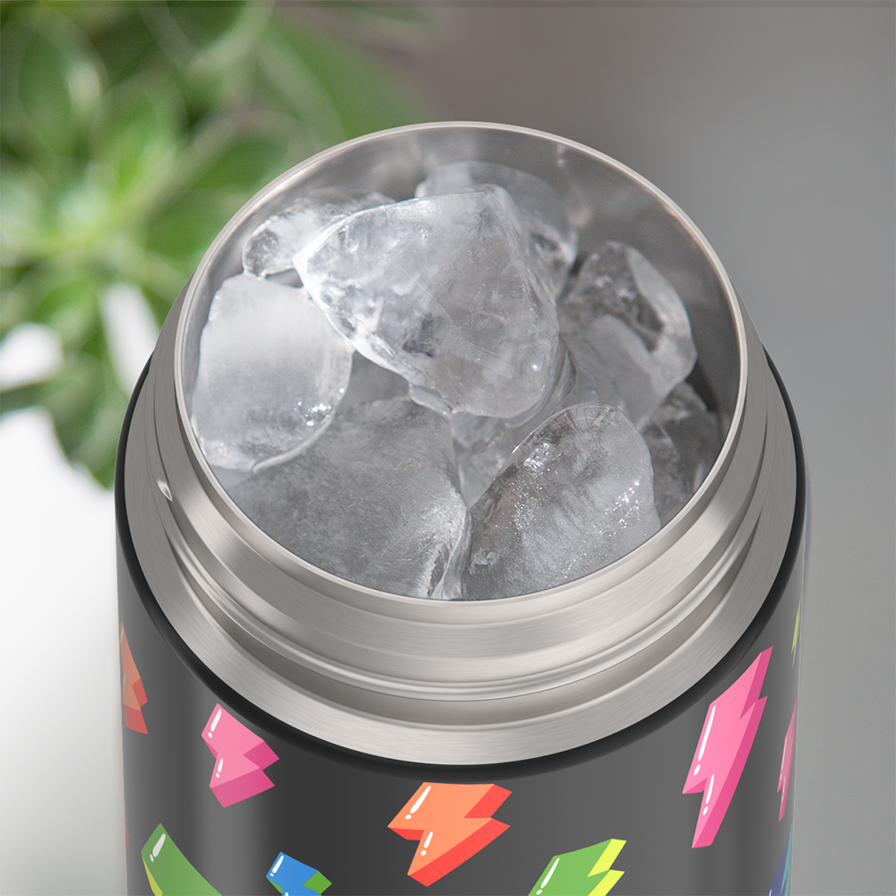 16oz FUNTAINER® WATER BOTTLE WITH LOCKING LID