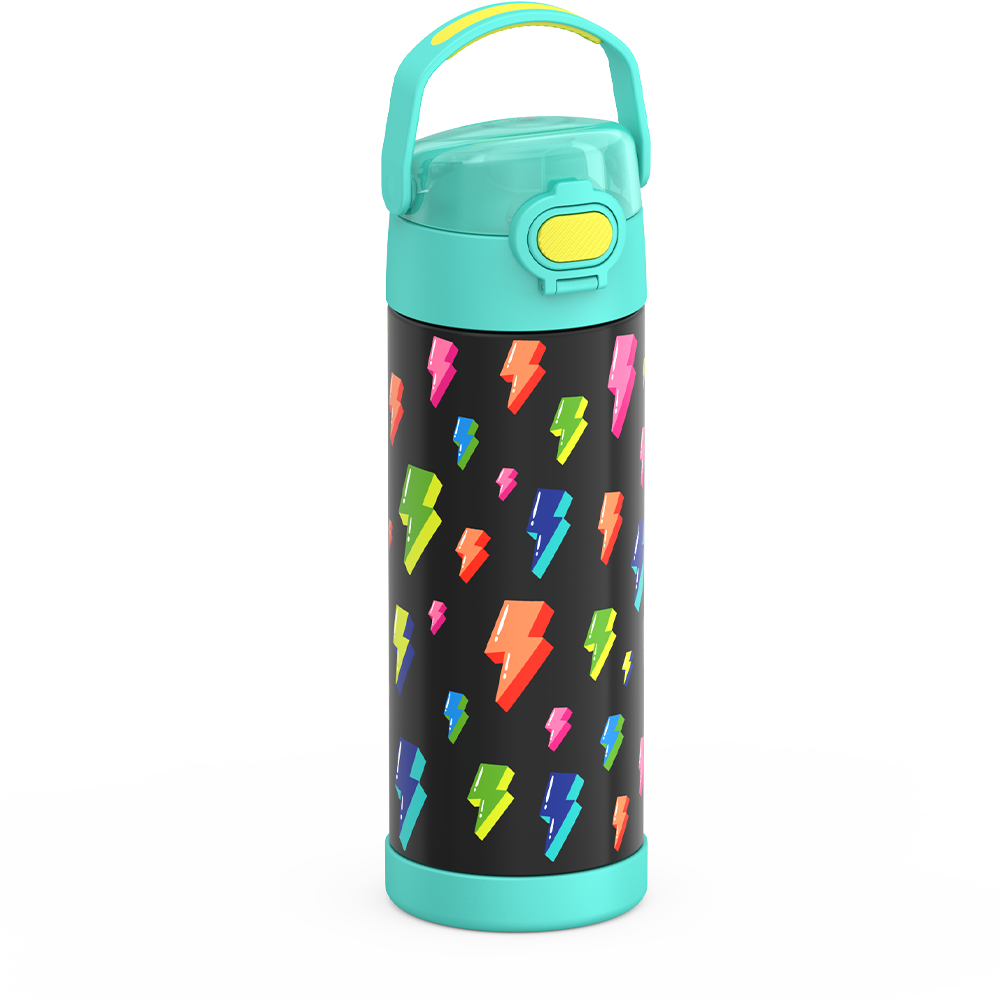 16oz FUNTAINER® WATER BOTTLE WITH LOCKING LID