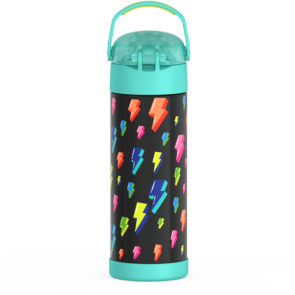 16oz FUNTAINER® WATER BOTTLE WITH LOCKING LID