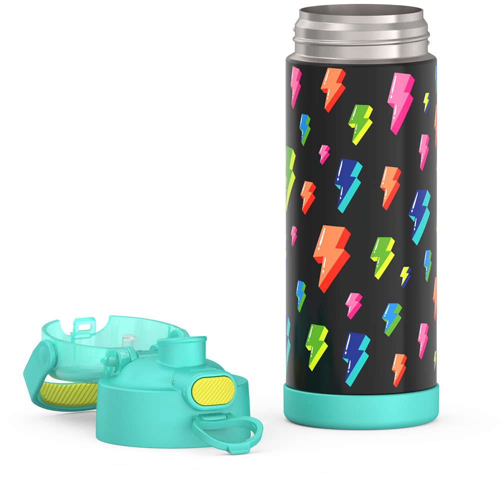 16oz FUNTAINER® WATER BOTTLE WITH LOCKING LID