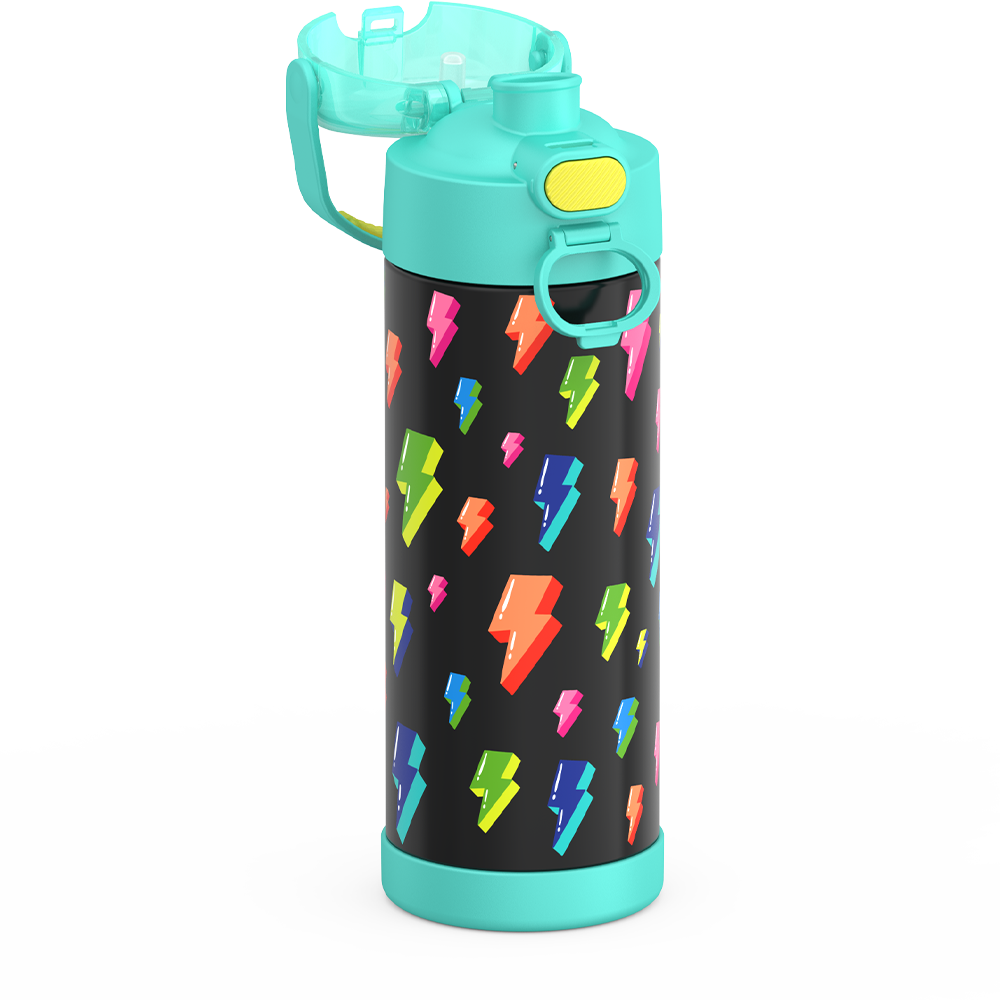 16oz FUNTAINER® WATER BOTTLE WITH LOCKING LID