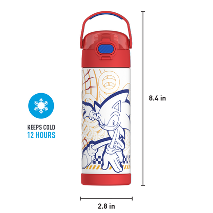 16oz FUNTAINER® WATER BOTTLE SONIC THE HEDGEHOG™