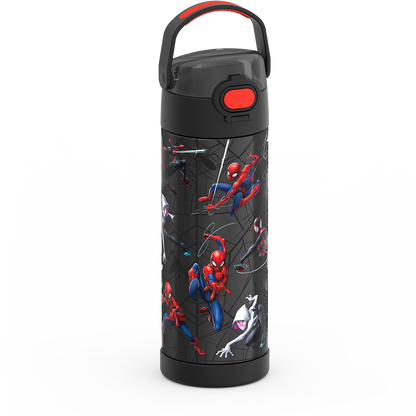 16oz FUNTAINER® WATER BOTTLE SPIDER-MAN