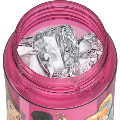 16oz THERMOS® KIDS WATER BOTTLE WITH SPOUT LID DISNEY PRINCESS