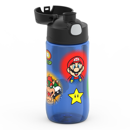 16oz Thermos® Kids Water Bottle With Spout Lid Mario Kart™