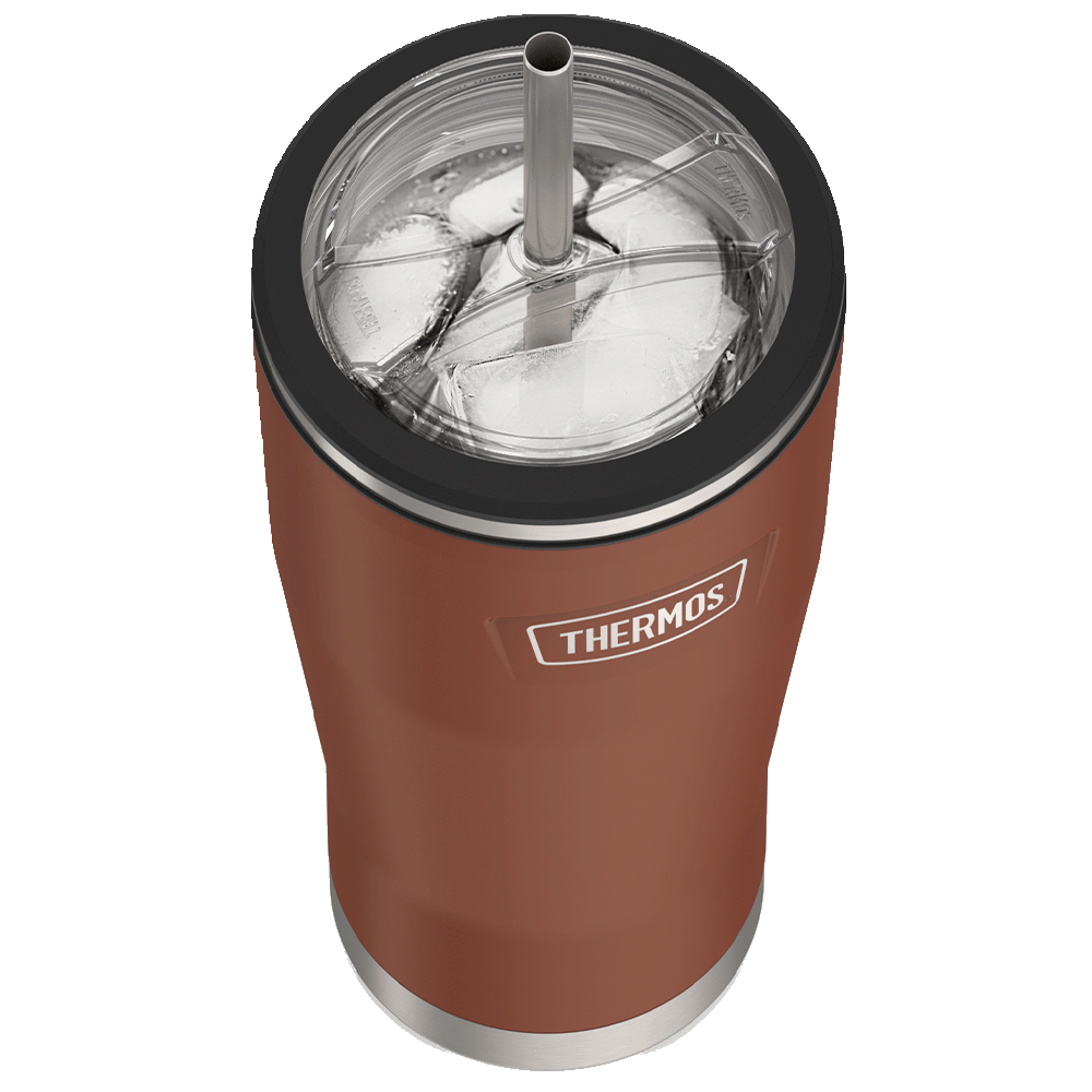 24oz ICON™ COLD TUMBLER WITH STRAW