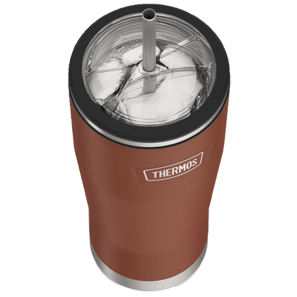 24oz ICON™ COLD TUMBLER WITH STRAW