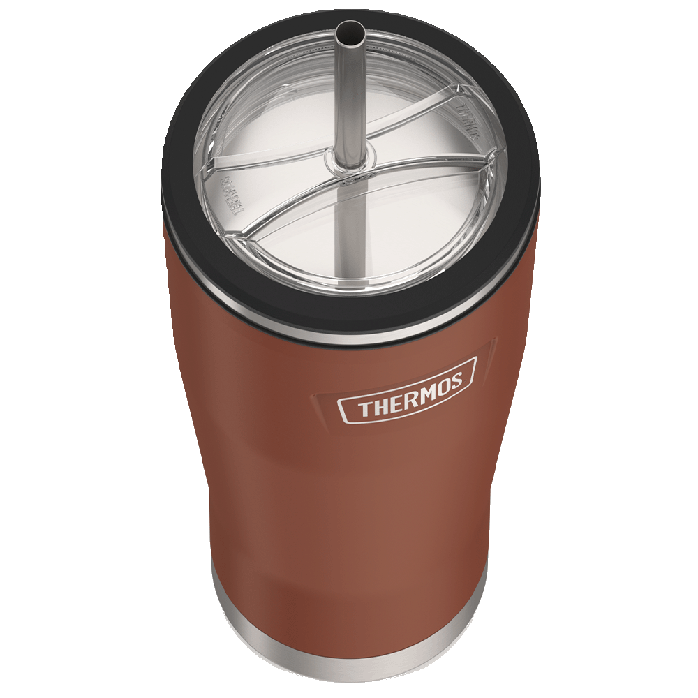 24oz ICON™ COLD TUMBLER WITH STRAW