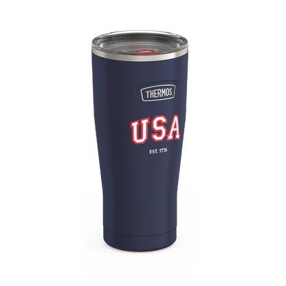 24oz ICON™ TUMBLER WITH SLIDE LOCK LID - NAVY USA