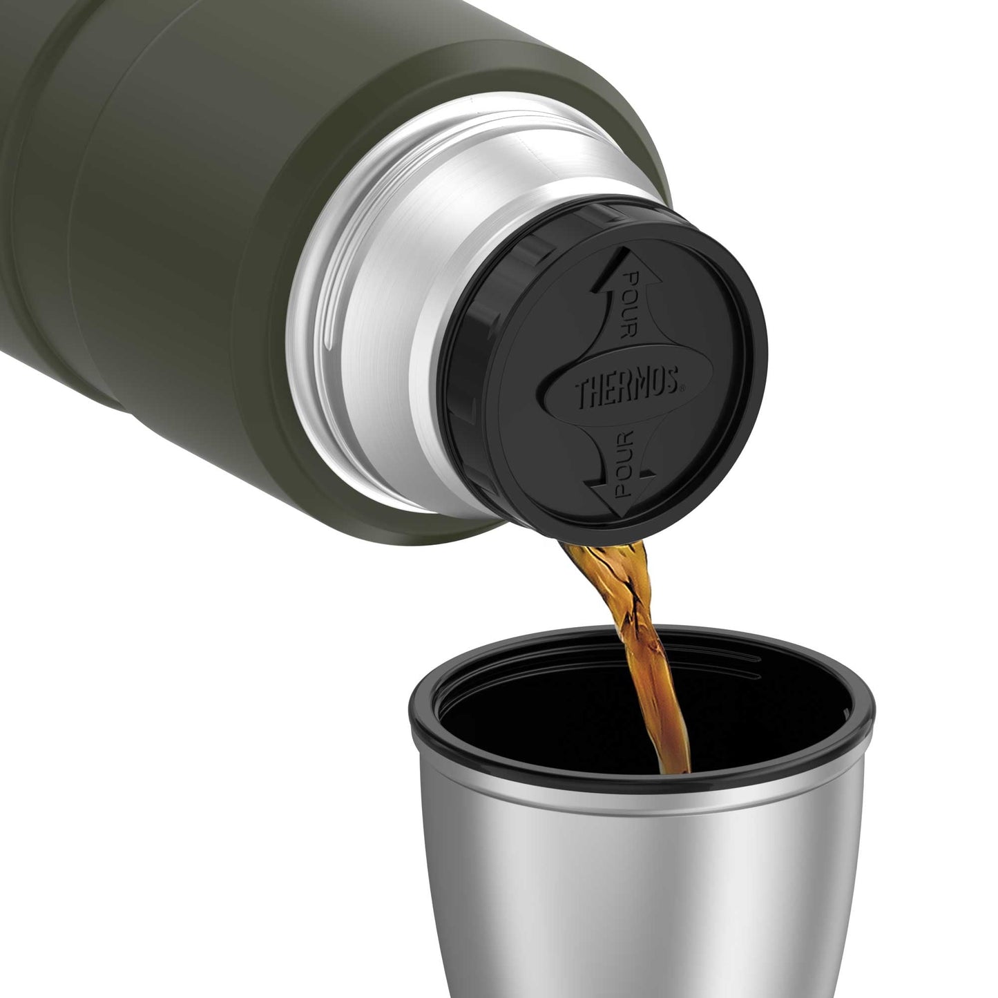 2.0 L STAINLESS KING™ BEVERAGE BOTTLE